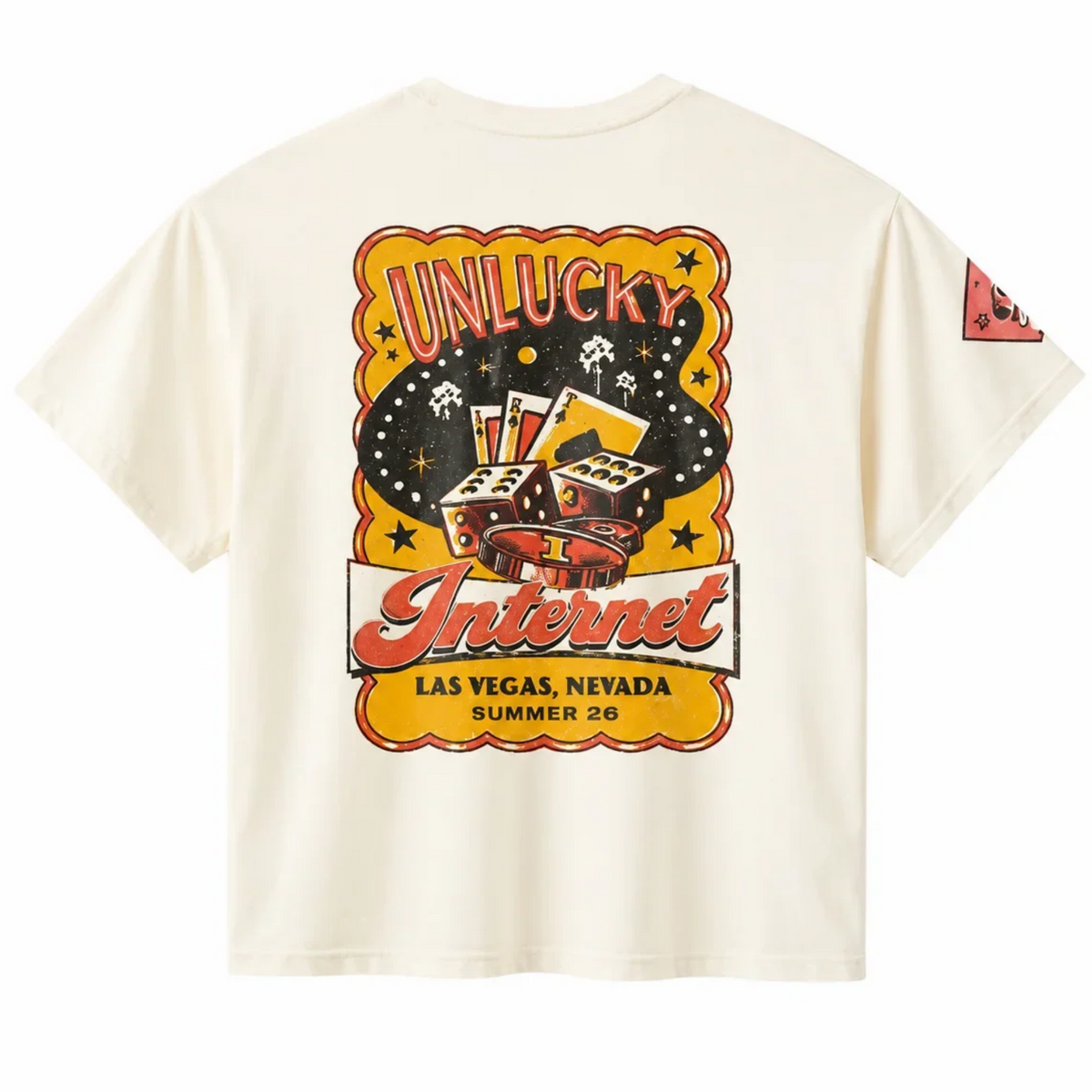 Internet Ruins Things Unlucky Vegas Tee