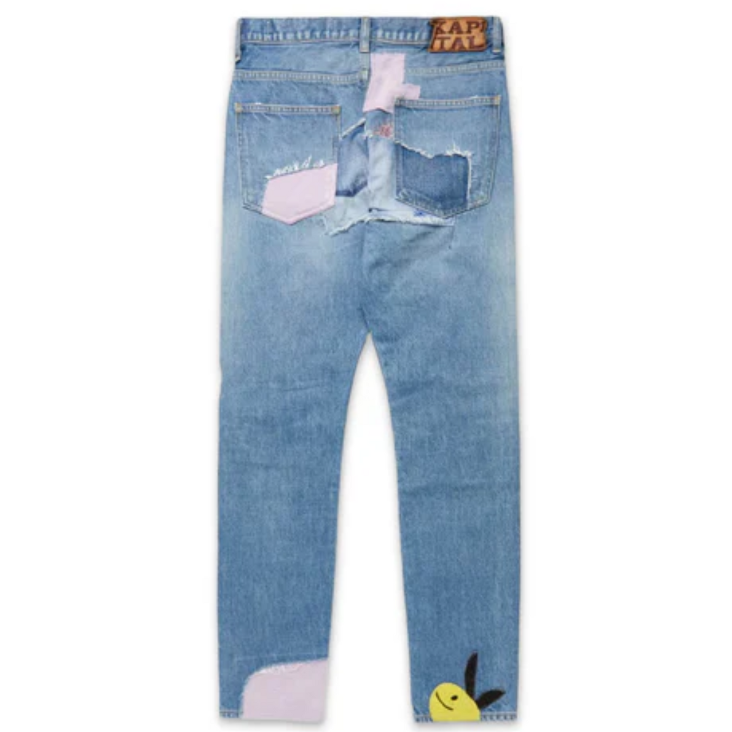 Kapital 14oz Denim 5P OKABILLY Gypsy Patch Remake Jeans