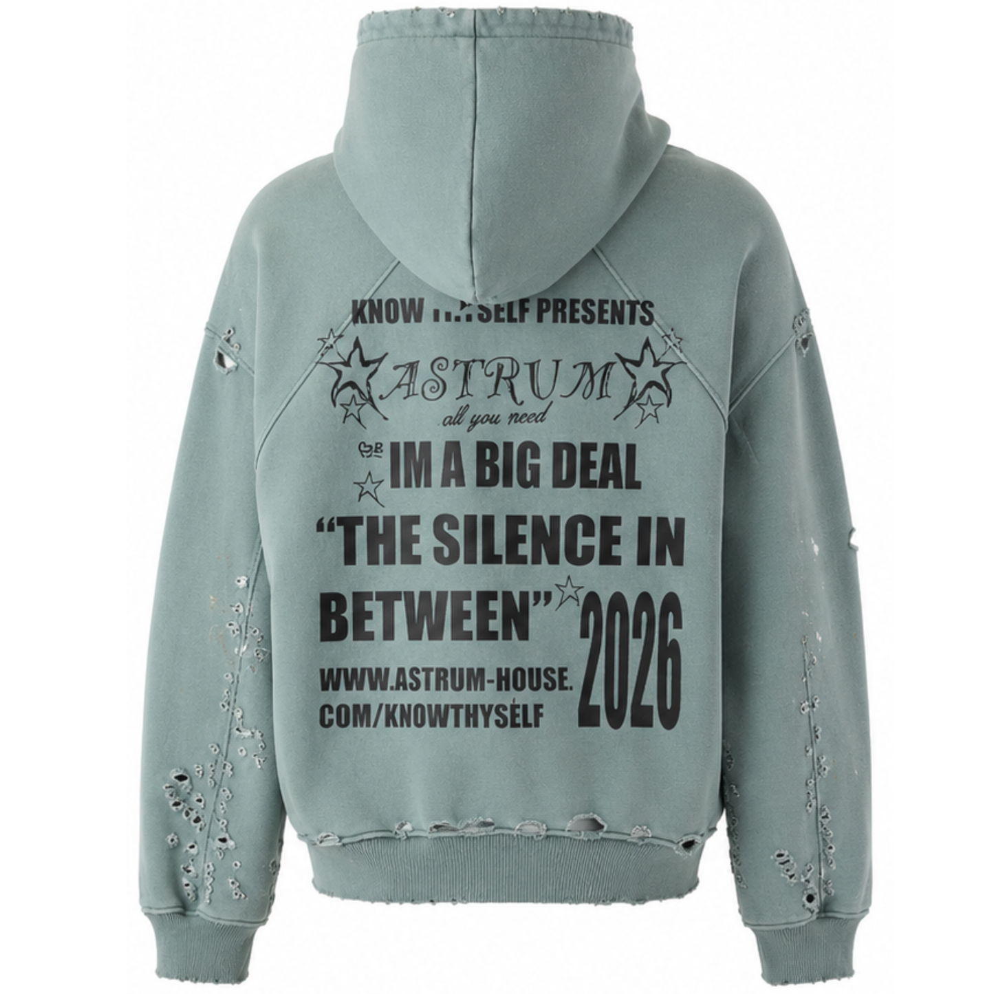 Astrum Know Thyself Zip Up Hoodie