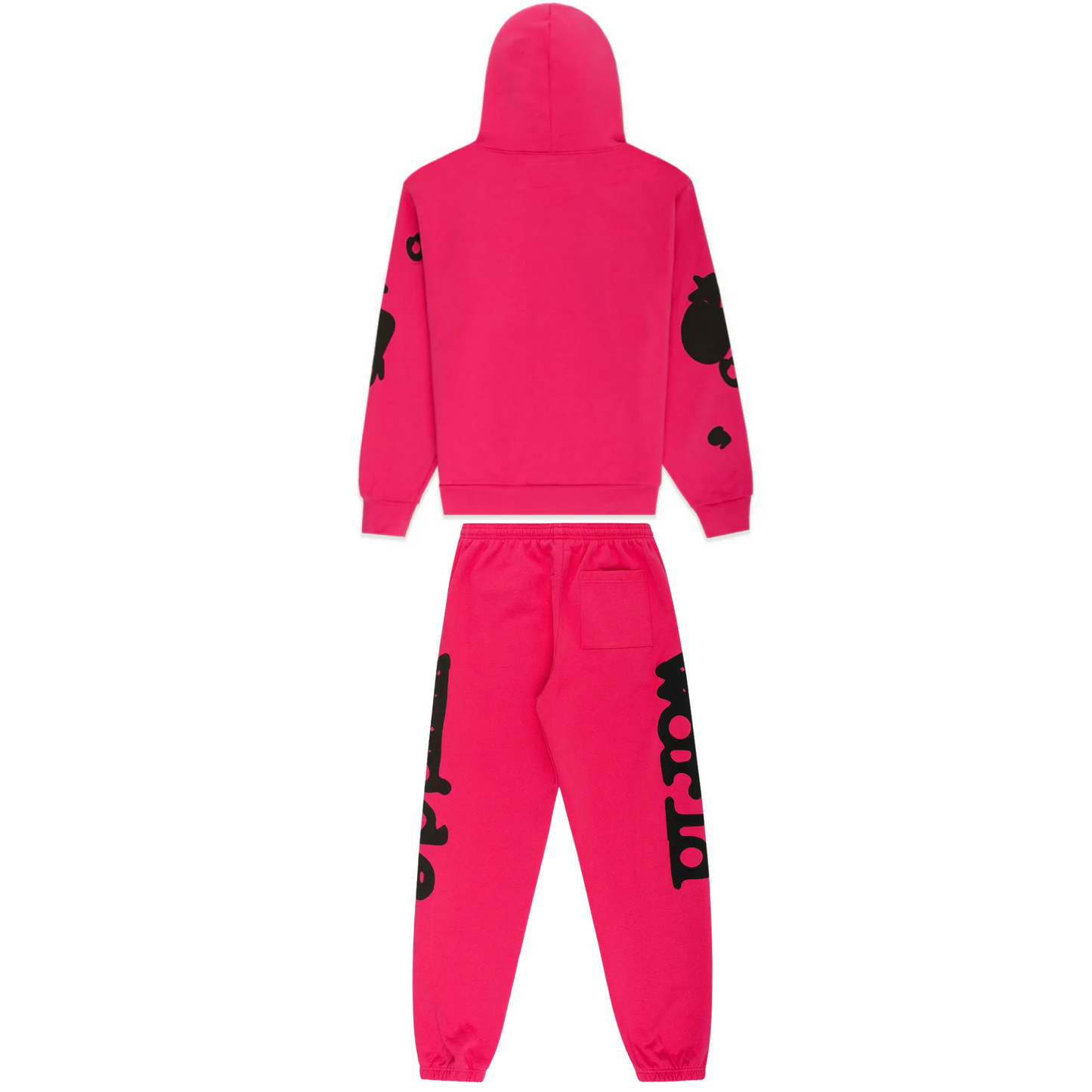 Sp5der Beluga Sweatsuit Pink