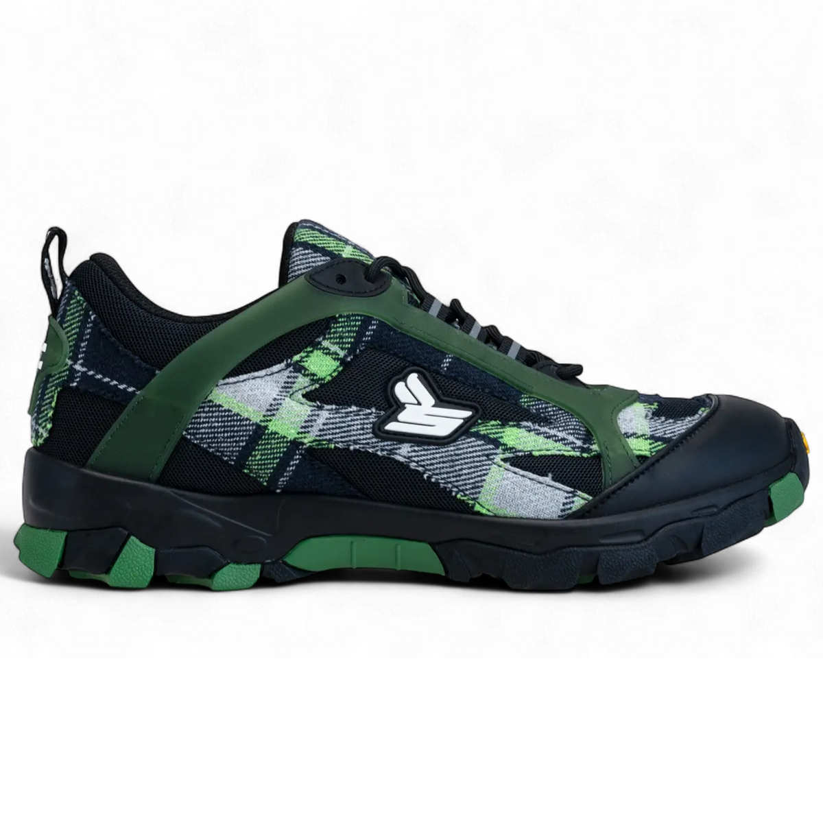 Eric Emanuel x Sicko Plaid Green Black