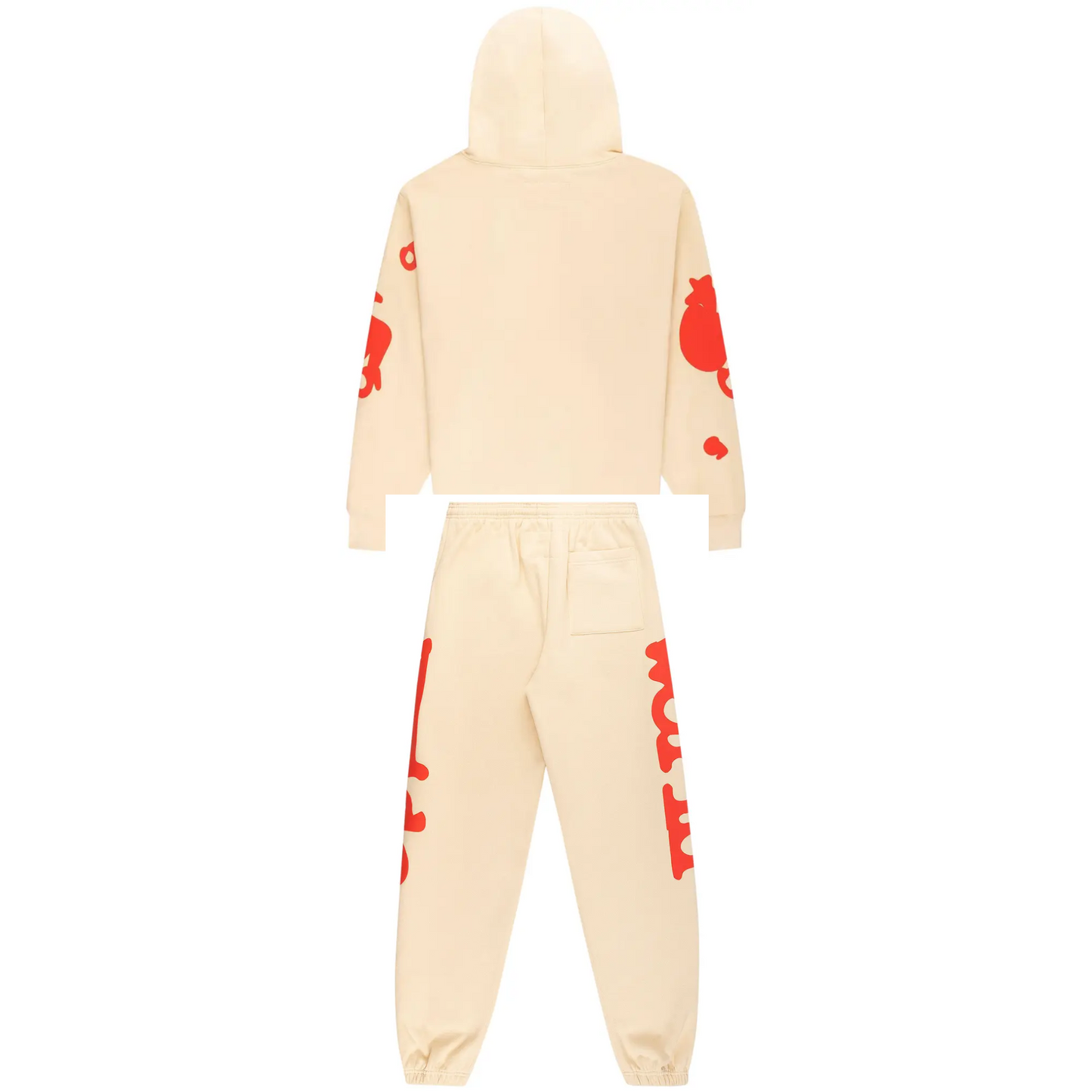 Sp5der Beluga Sweatsuit Cream