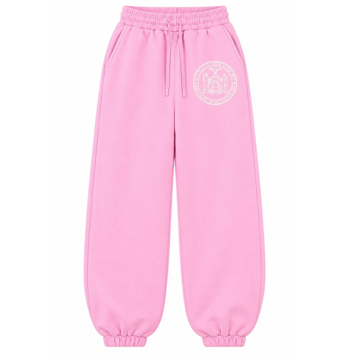 Saint Vanity Womens Collegiate Sweatsuit Pink