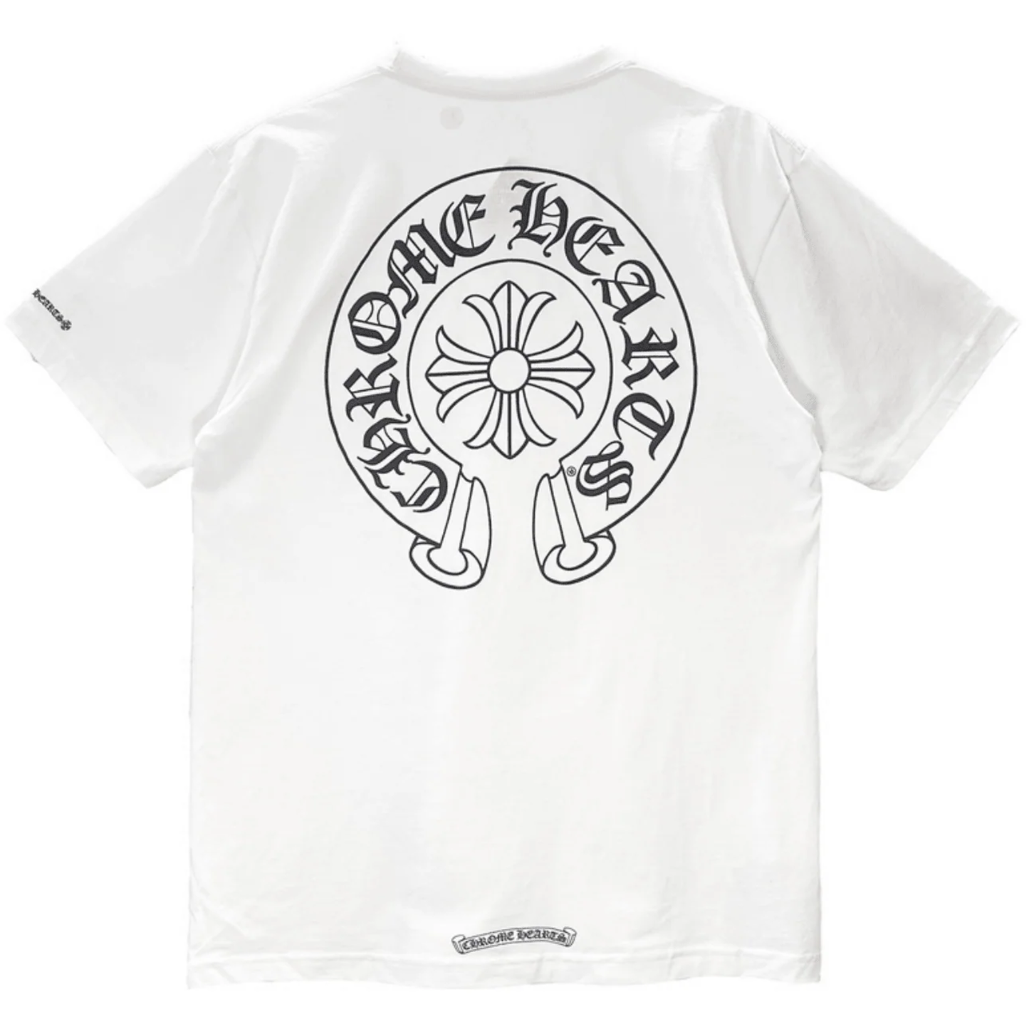 Chrome Hearts Horseshoe Logo Pocket Tee White