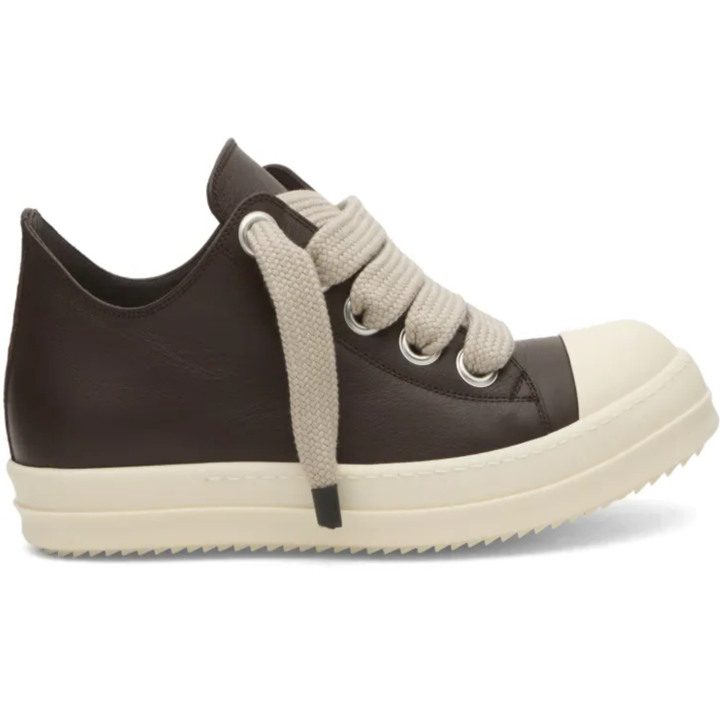 Rick Owens Ramone Low Jumbo Laces Macassar