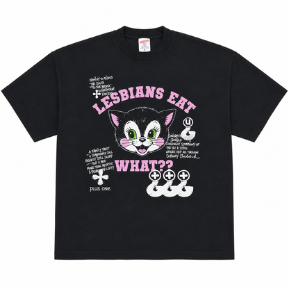 Greedy Unit X Plus One Lesbians Eat What Tee