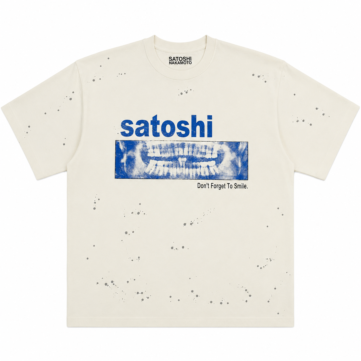 Satoshi Nakamoto Don't Forget To Smile Tee