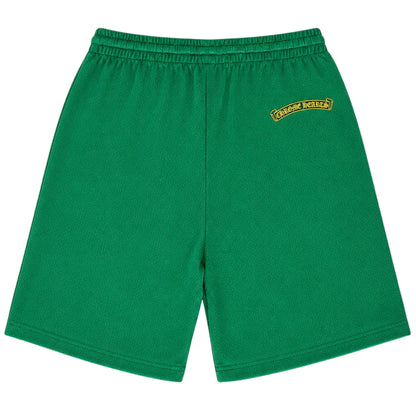 Chrome Hearts Mesh Shorts Green/Gold