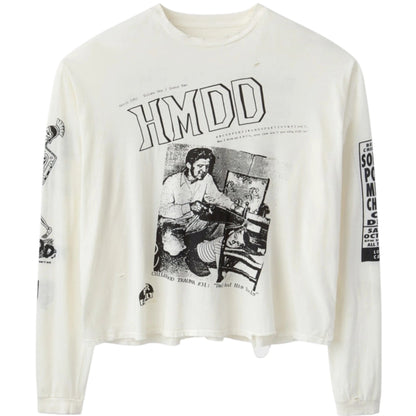 Happy Memories Don't Die HMDD Fanzine Long Sleeve Tee