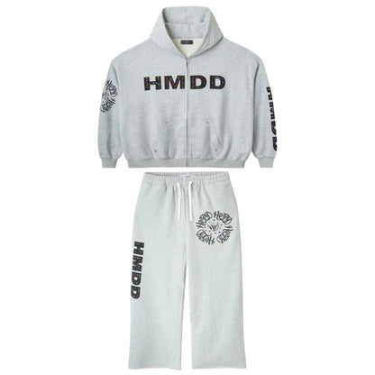 Happy Memories DON'T DIE HMDD Chimstone Zip Up Sweatsuit