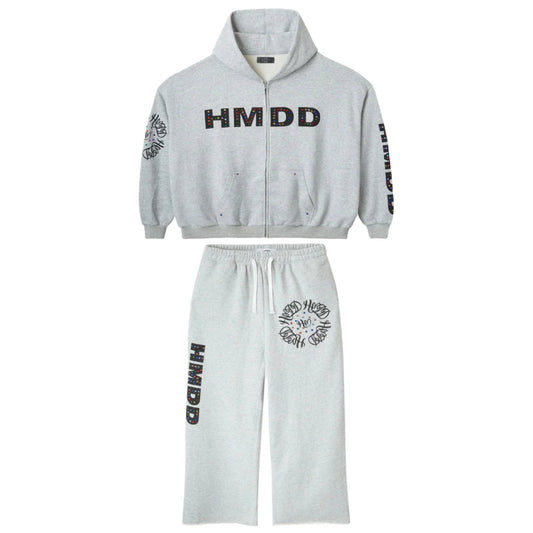 Happy Memories DON'T DIE HMDD Chimstone Zip Up Sweatsuit