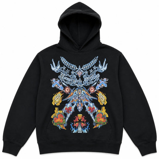 Homes!ck X2C Eternal Hoodie Black