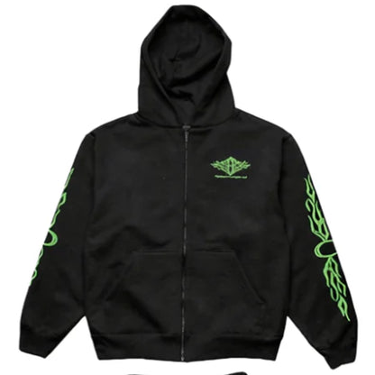Homes!ck Offline Flame Sweatsuit Black/Green