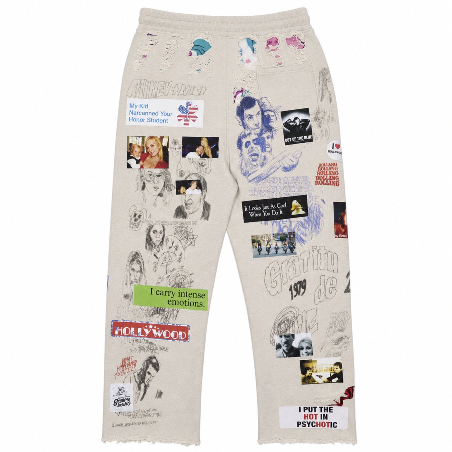Paly Hollywood Movie Madness Sweatpants