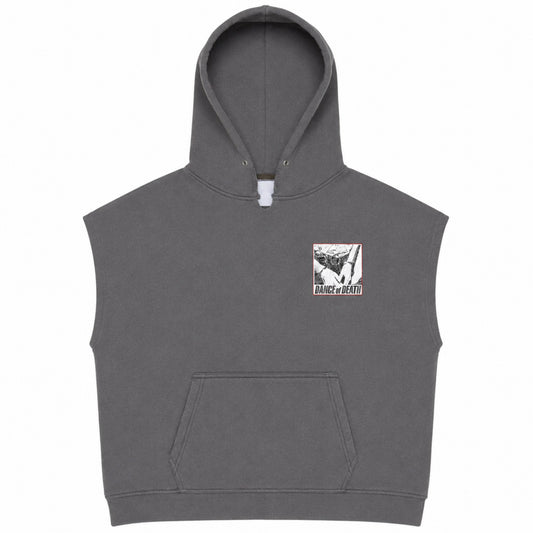 Paly Hollywood Dr. Blue Cut Off Hoodie
