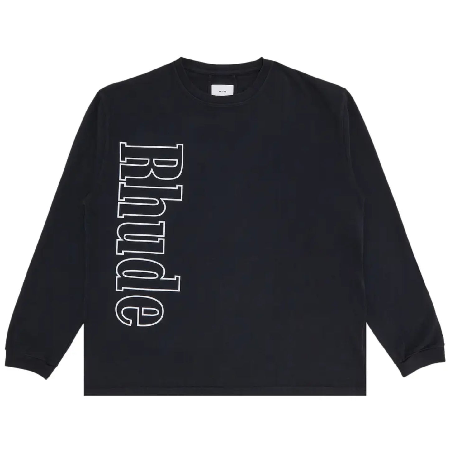 Rhude Side Logo Long Sleeve Tee