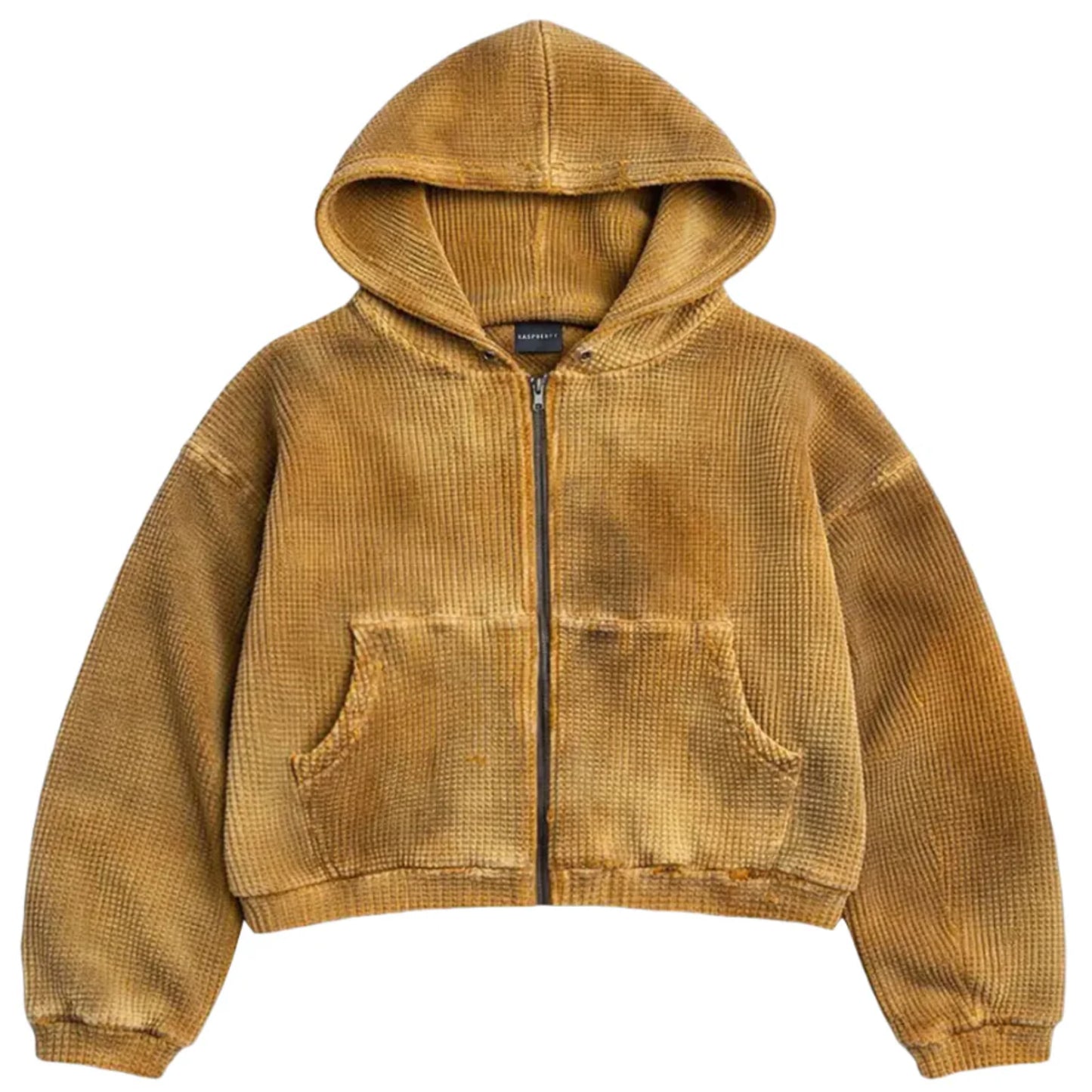 GV Gallery Raspberry Hills Waffle Thermal Zip Hoodie