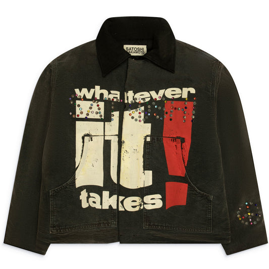 Satoshi Nakamoto Whatever It Takes Work Jacket
