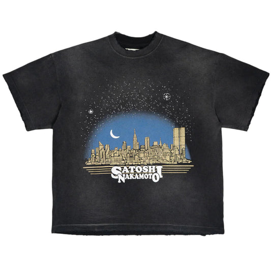 Satoshi Nakamoto Tourist Tee