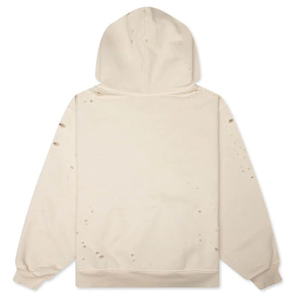 Satoshi Nakamoto Motoslug Logo Distressed Zip Up Hoodie