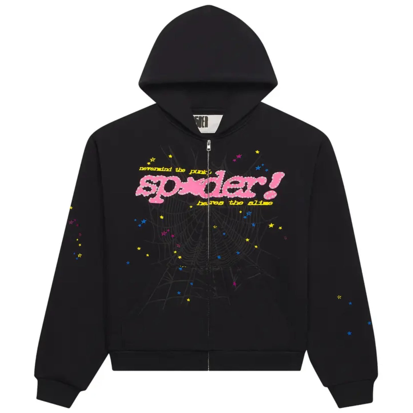 Sp5der Punk V2 Sweatsuit Black