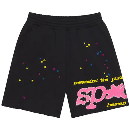 Sp5der Punk V2 Sweatsuit Black