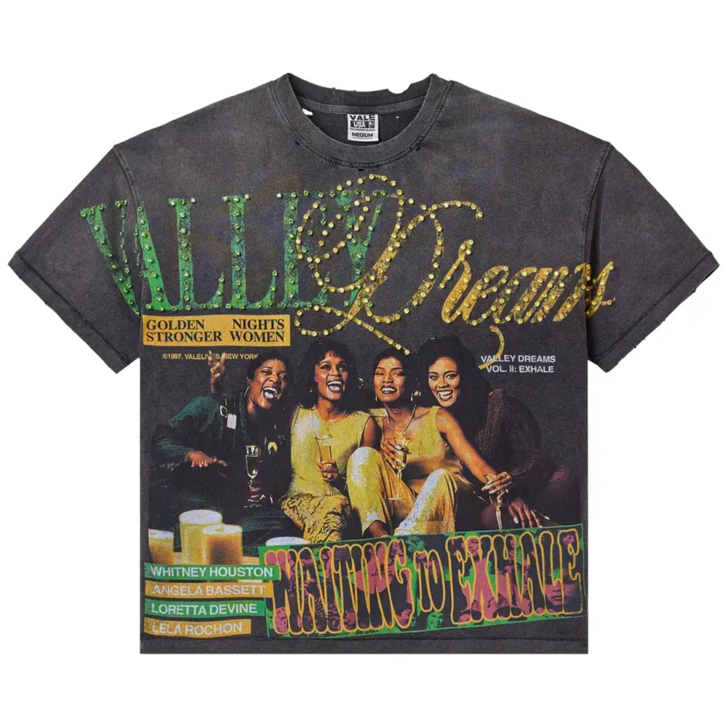 Vale Forever Xhale Bling Tee Black