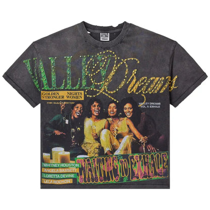 Vale Forever Xhale Bling Tee Black