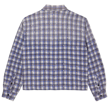 Vale Blizzard Rhinestone Flannel