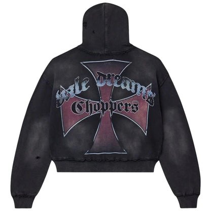 Vale Forever Chopper Pullover Hoodie Black