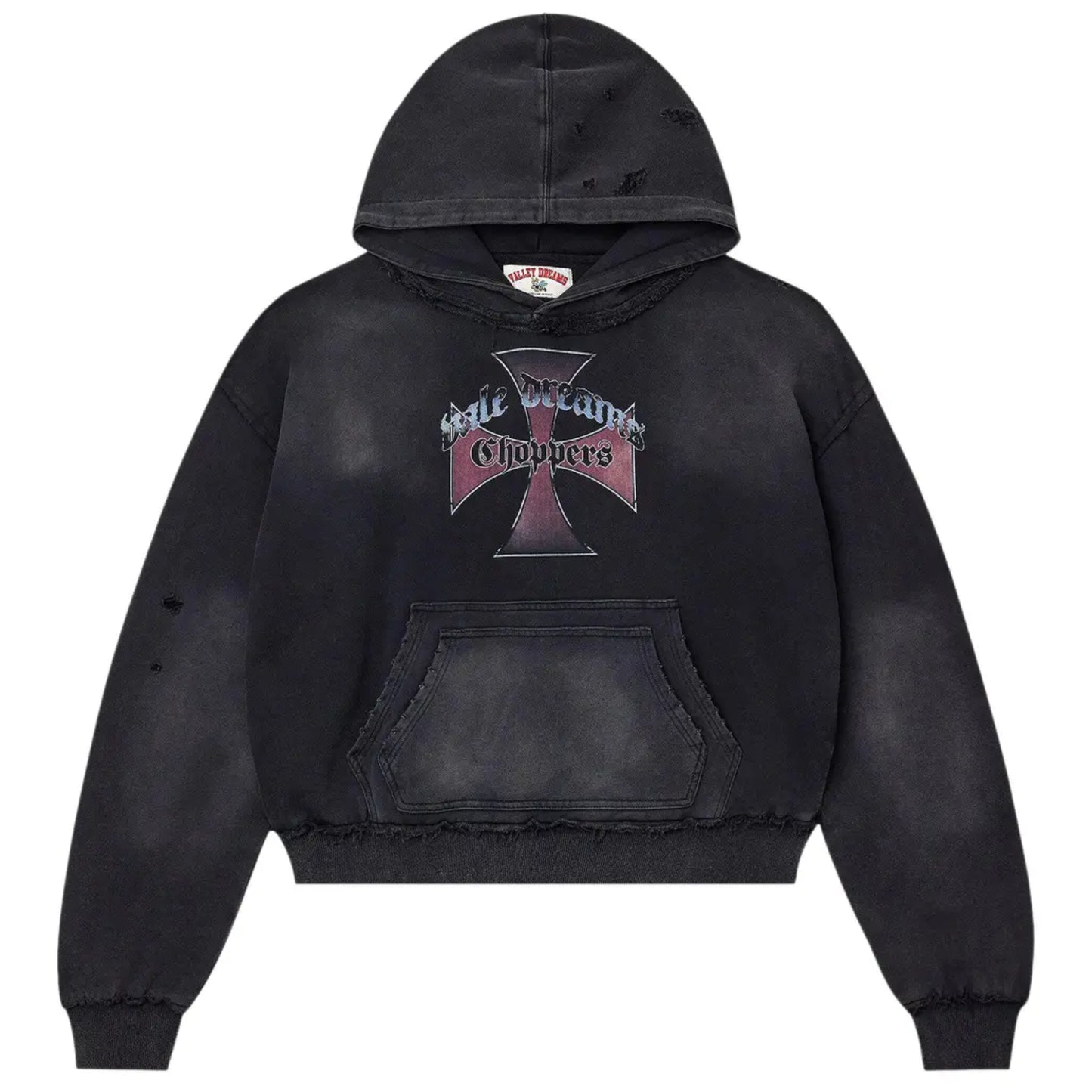 Vale Forever Chopper Pullover Hoodie Black
