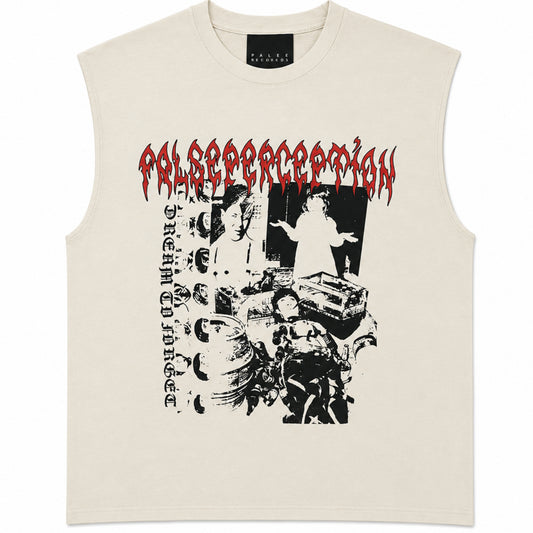 False Perception Dream to Forget Sleeveless Tee