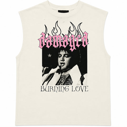 False Perception Burning Love Sleeveless Tee