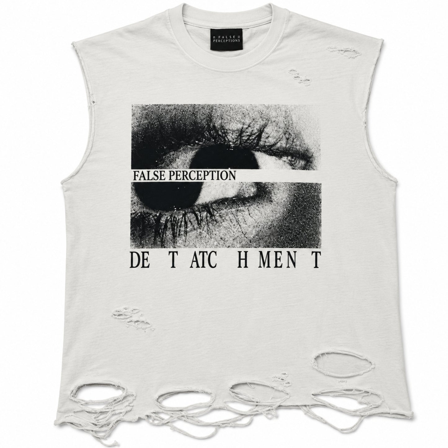 False Perception Detachment Sleeveless Tee
