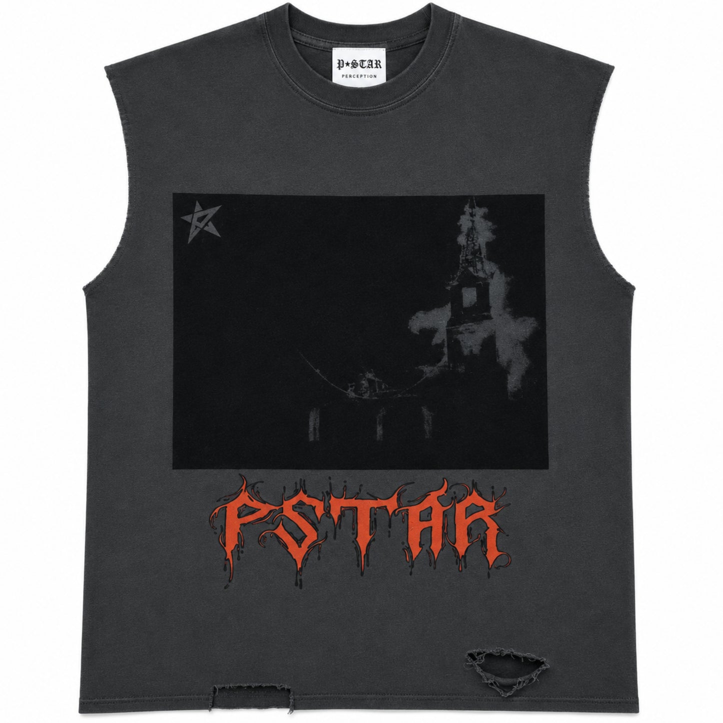 False Perception x P Star Reborn Sleeveless Tee