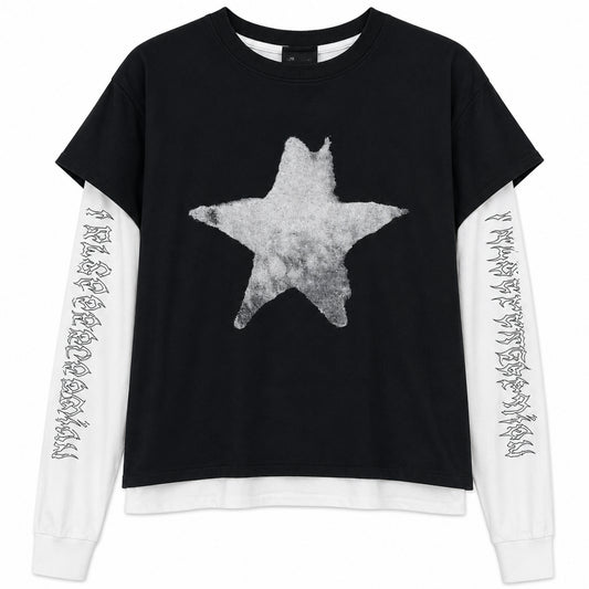 False Perception Midnight Layered Tee