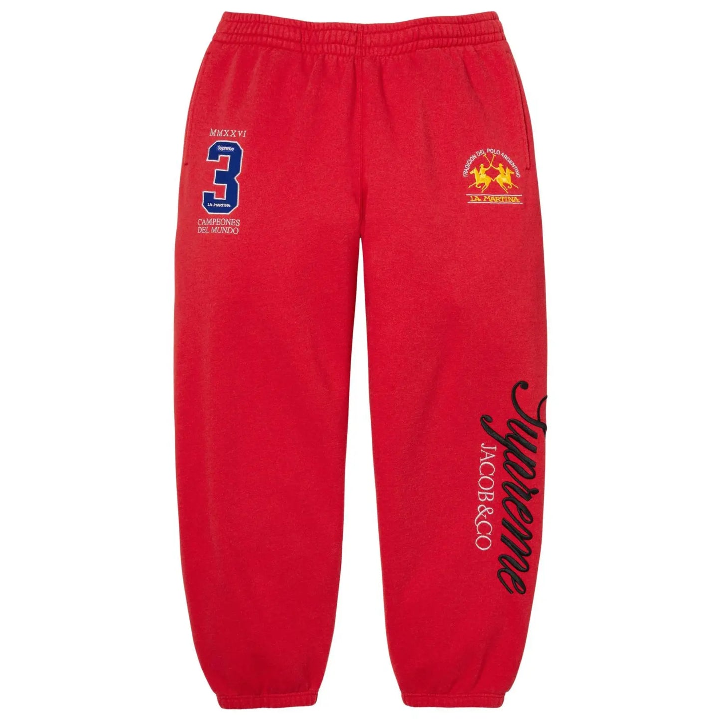 Supreme x La Martina x Jacob & Co Zip Up Sweatsuit