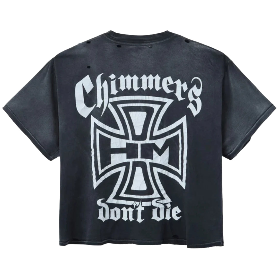Happy Memories Don't Die HMDD Chimmers Ghost Vintage Pocket Tee