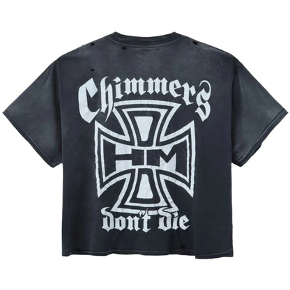 Happy Memories Don't Die HMDD Chimmers Ghost Vintage Pocket Tee