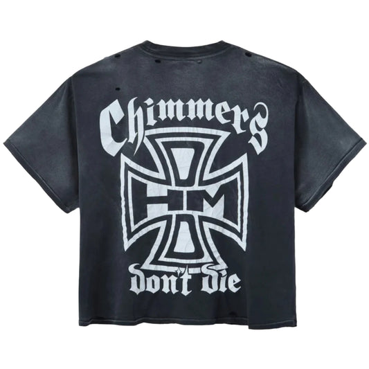 Happy Memories Don't Die HMDD Chimmers Ghost Vintage Pocket Tee