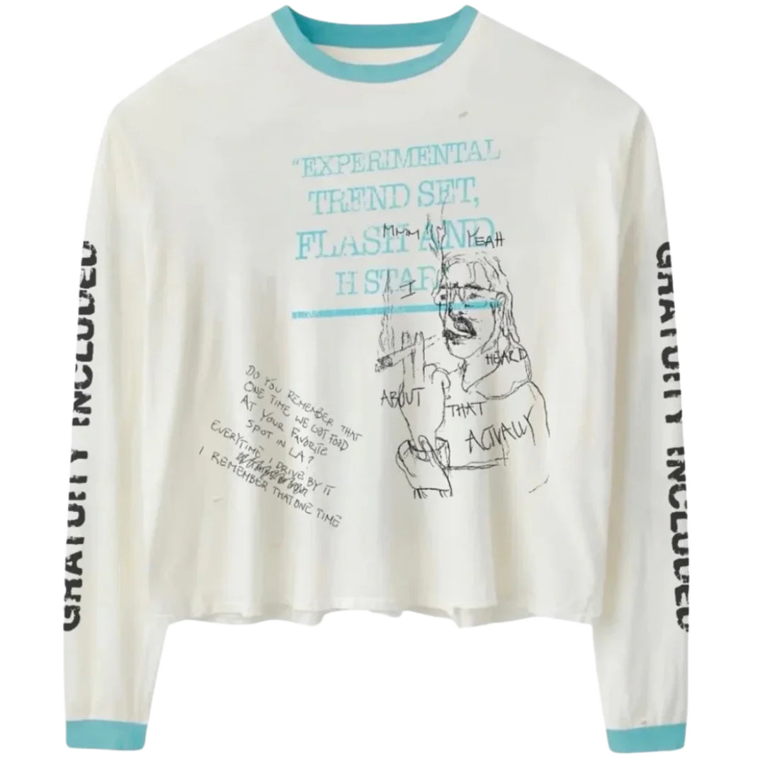 Happy Memories Don't Die HMDD Wringer Gratuity Long Sleeve Tee