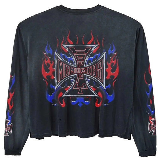 Happy Memories Don't Die HMDD  RWB 4th Long Sleeve Tee