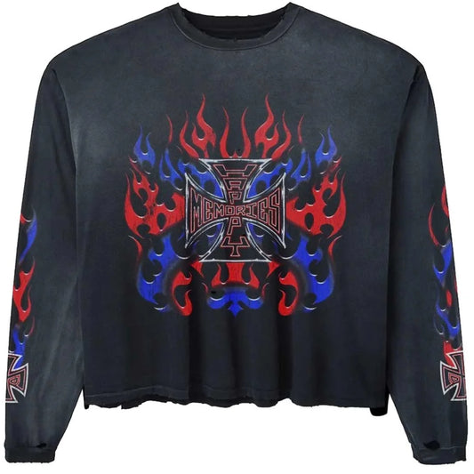 Happy Memories Don't Die HMDD  RWB 4th Long Sleeve Tee
