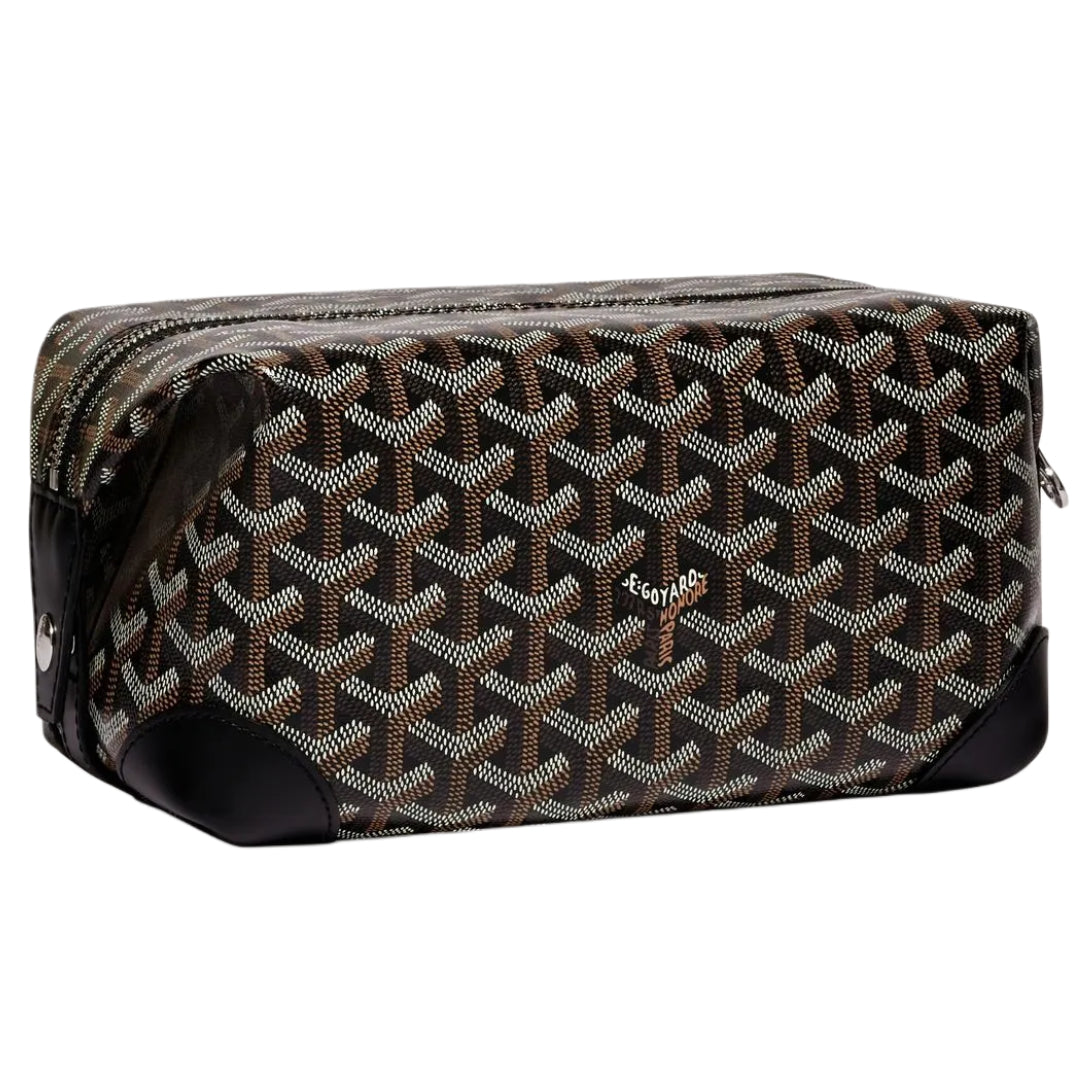 Goyard Bowling 25 Toiletry Bag Black