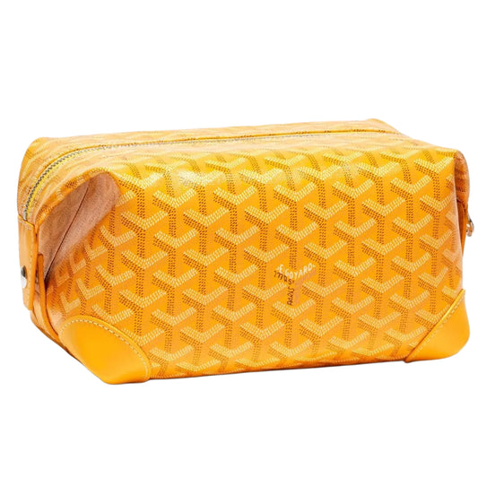 Goyard Bowling 25 Toiletry Bag Yellow