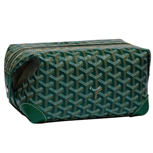 Goyard Bowling 25 Toiletry Bag Green