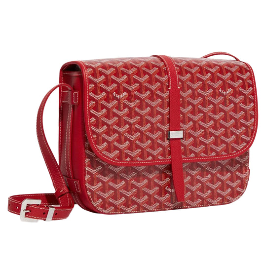 Goyard Belvedere MM Bag Red