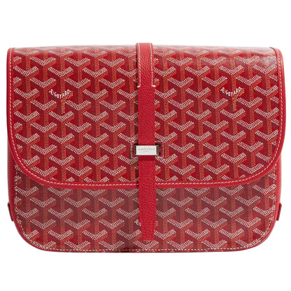 Goyard Belvedere MM Bag Red