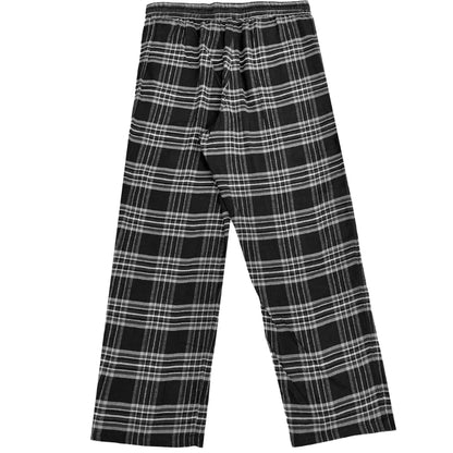 Chrome Hearts Cross Patch Plaid Flannel Sweatpants