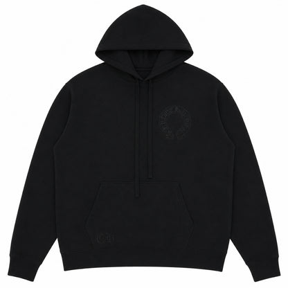 Chrome Hearts Horseshoe Floral Hoodie